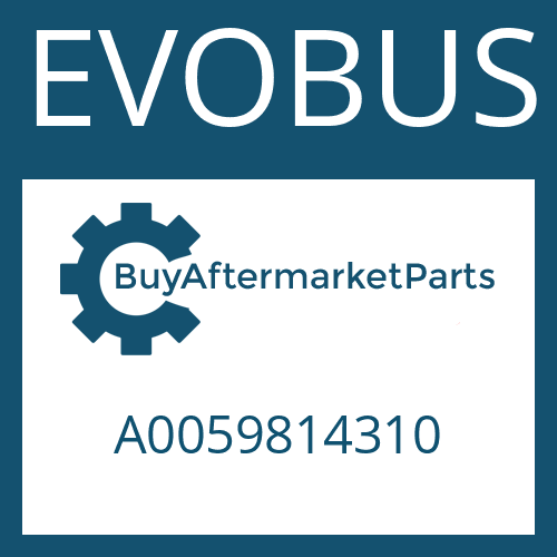 A0059814310 EVOBUS Part