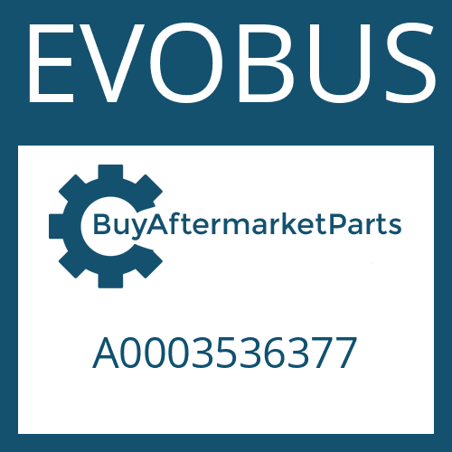 A0003536377 EVOBUS Part