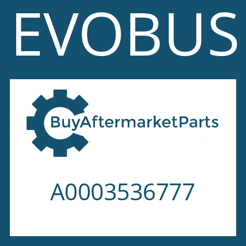 A0003536777 EVOBUS Part