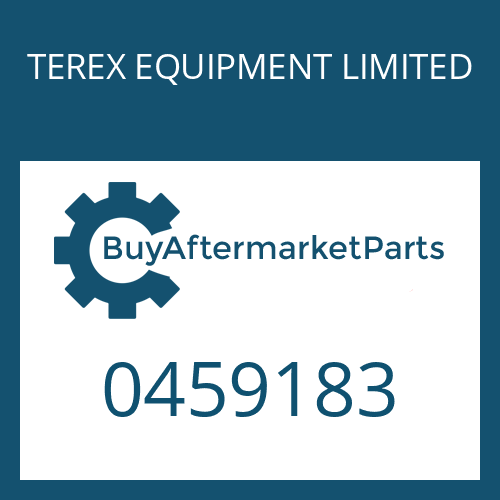 0459183 TEREX EQUIPMENT LIMITED HEXAGON SCREW