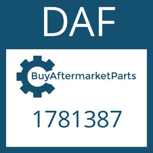 1781387 DAF Part