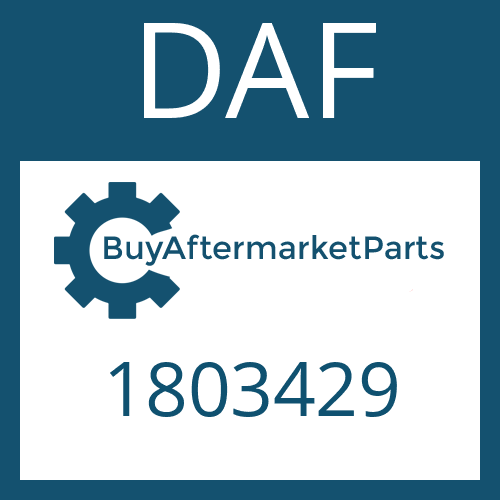 1803429 DAF GASKET