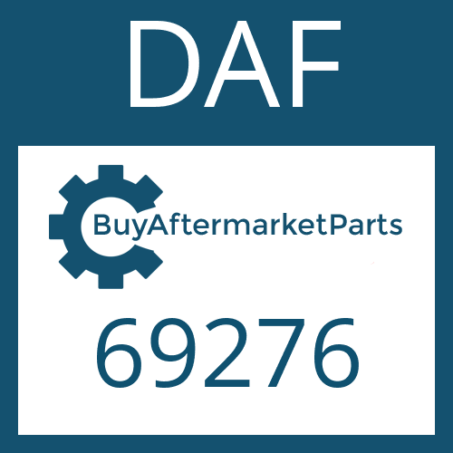 69276 DAF RECTANGULAR RING