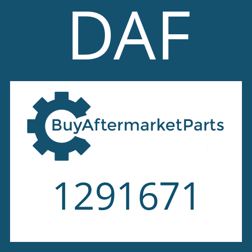 1291671 DAF REVERSE IDLER GEAR