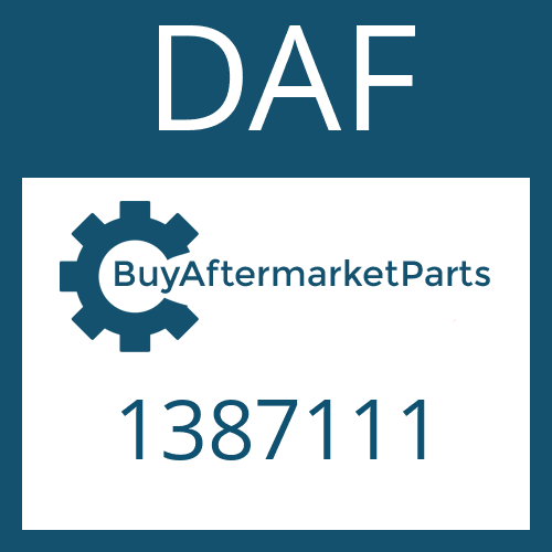 1387111 DAF Part