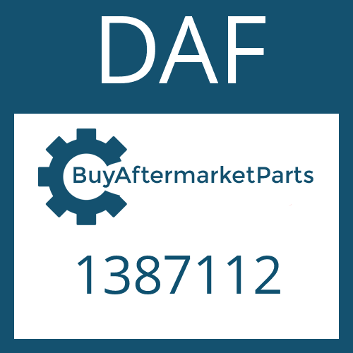 1387112 DAF Part