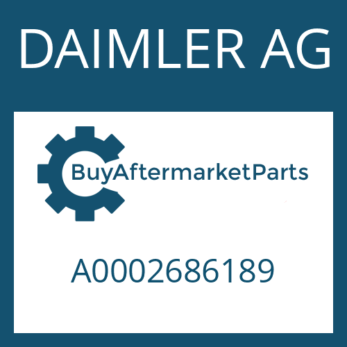 A0002686189 DAIMLER AG BALL JOINT