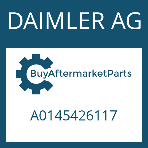 A0145426117 DAIMLER AG Part