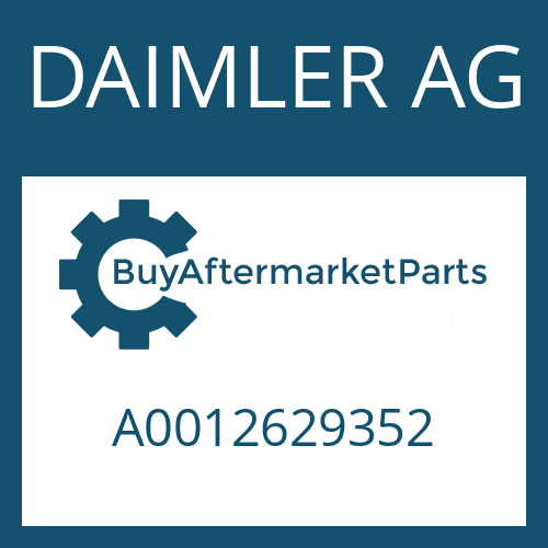 A0012629352 DAIMLER AG WASHER