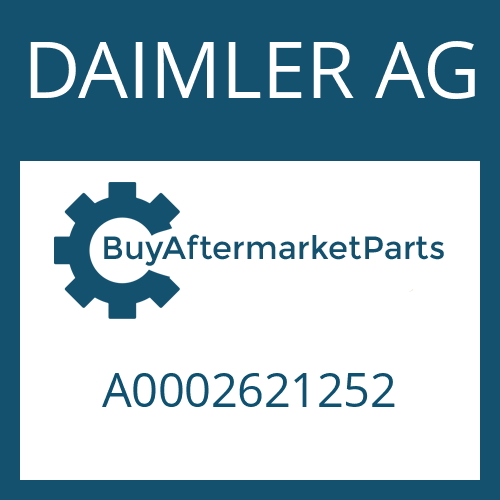 A0002621252 DAIMLER AG Part