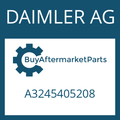 A3245405208 DAIMLER AG Part