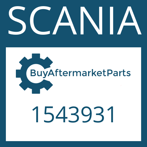 1543931 SCANIA Part