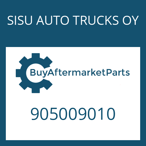 905009010 SISU AUTO TRUCKS OY SHAFT SEAL