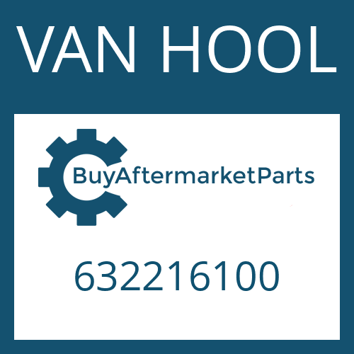 632216100 VAN HOOL SEALING CAP