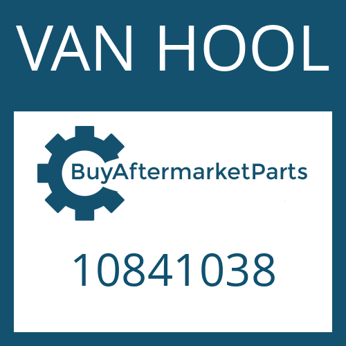 10841038 VAN HOOL Part