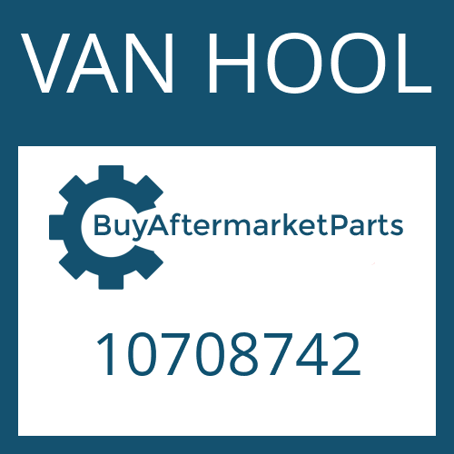 10708742 VAN HOOL Part