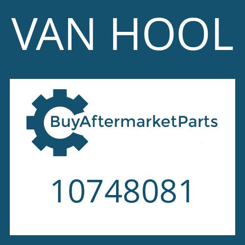 10748081 VAN HOOL Part