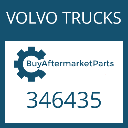 346435 VOLVO TRUCKS O-RING