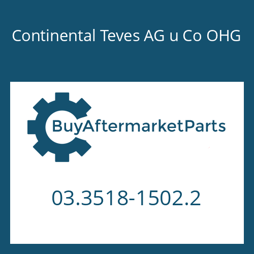 03.3518-1502.2 Continental Teves AG u Co OHG VENT VALVE