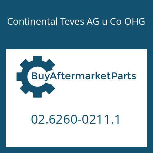 02.6260-0211.1 Continental Teves AG u Co OHG O-RING