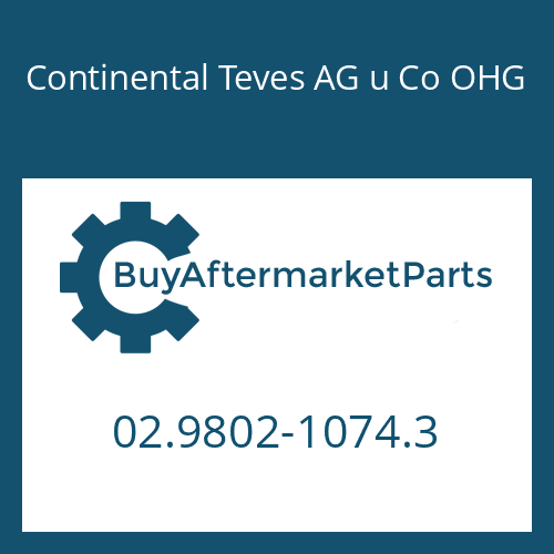 02.9802-1074.3 Continental Teves AG u Co OHG WIRING HARNESS