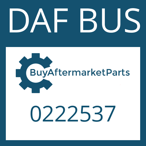 0222537 DAF BUS S 6-90/1