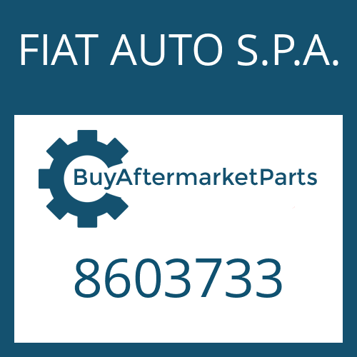 8603733 FIAT AUTO S.P.A. RING