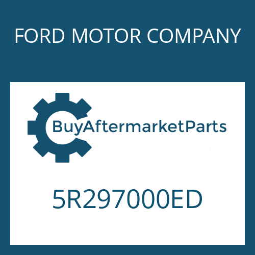 5R297000ED FORD MOTOR COMPANY 6 HP 26 SW