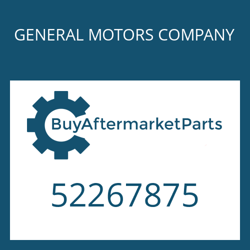 52267875 GENERAL MOTORS COMPANY 4 HP 22