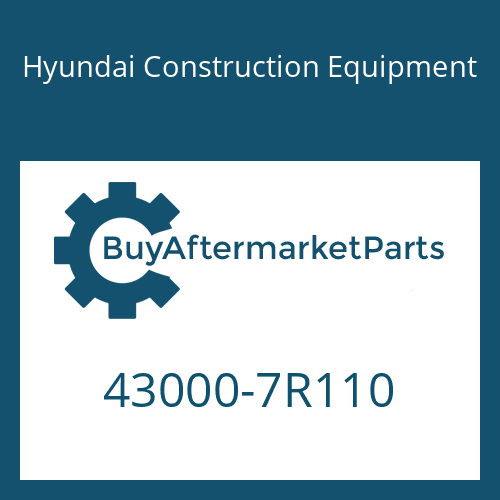 43000-7R110 Hyundai Construction Equipment 16 S 2235 TD