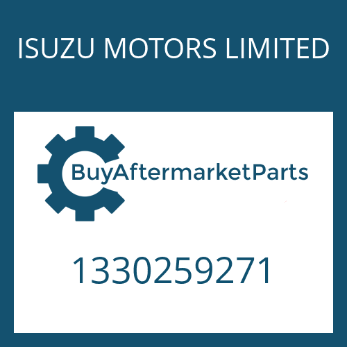 1330259271 ISUZU MOTORS LIMITED 16 S 190