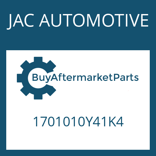 1701010Y41K4 JAC AUTOMOTIVE 16 S 1930 TO