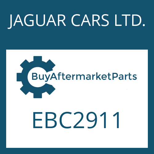 EBC2911 JAGUAR CARS LTD. 4 HP 22