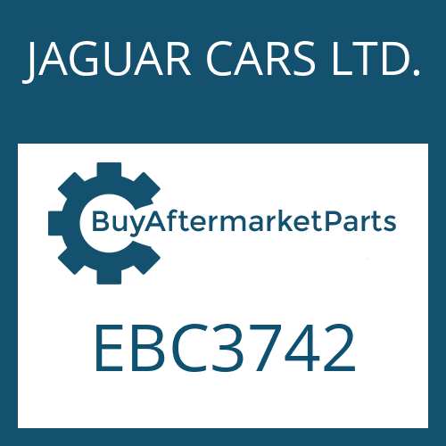 EBC3742 JAGUAR CARS LTD. 4 HP 24