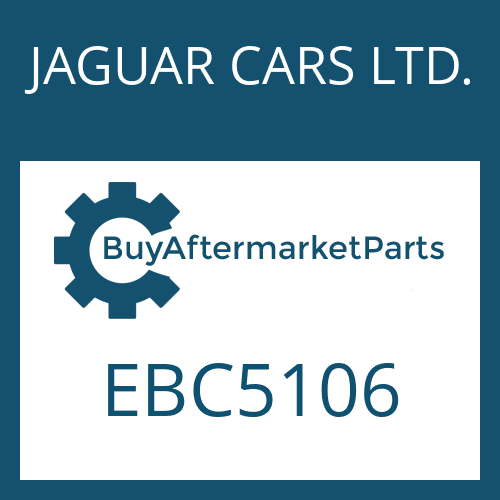 EBC5106 JAGUAR CARS LTD. 4 HP 24