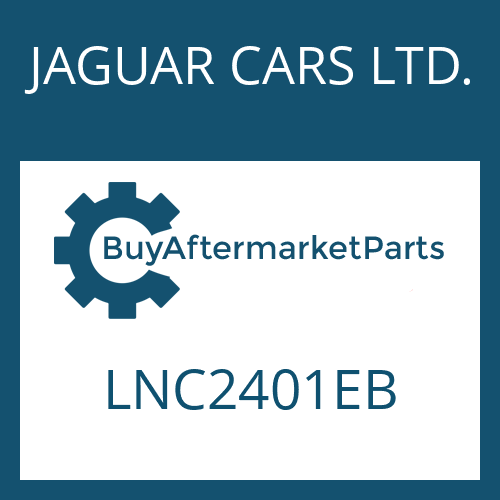 LNC2401EB JAGUAR CARS LTD. EGS 2