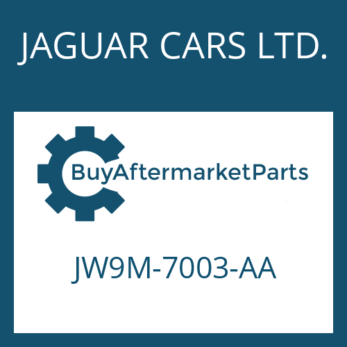 JW9M-7003-AA JAGUAR CARS LTD. 8HP70 HIS