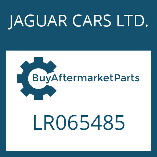 LR065485 JAGUAR CARS LTD. CONVERTER