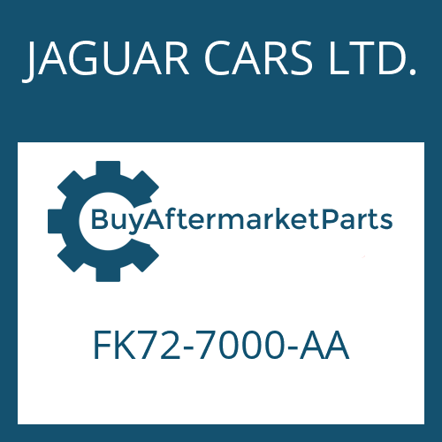 FK72-7000-AA JAGUAR CARS LTD. 9HP48QX SW