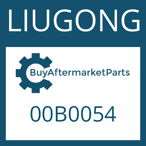 00B0054 LIUGONG HEXAGON SCREW