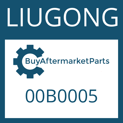 00B0005 LIUGONG HEXAGON SCREW