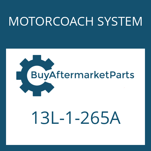 13L-1-265A MOTORCOACH SYSTEM 10 AS 2310 B