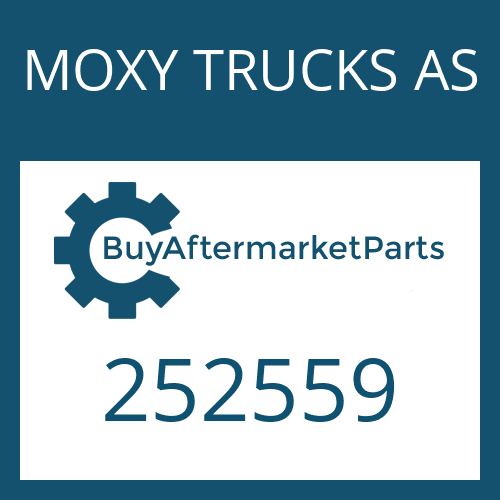 252559 MOXY TRUCKS AS AXLE