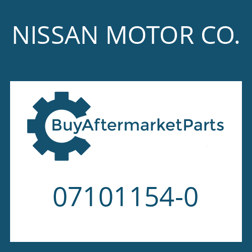 07101154-0 NISSAN MOTOR CO. S 6-36