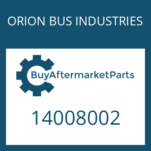 14008002 ORION BUS INDUSTRIES BRAKE DISC