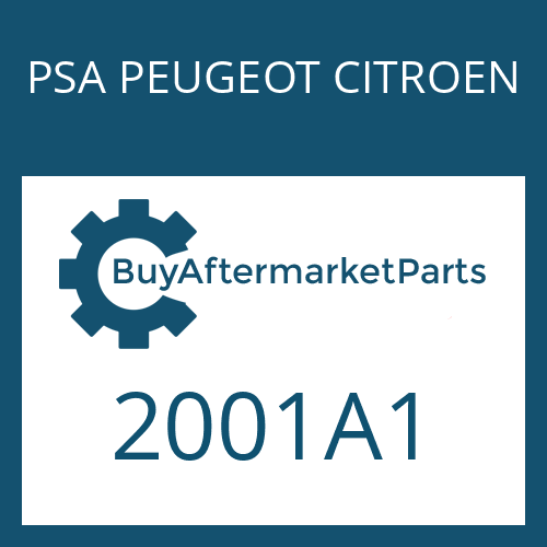 2001A1 PSA PEUGEOT CITROEN WANDLER