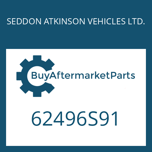 62496S91 SEDDON ATKINSON VEHICLES LTD. N 352/2 C