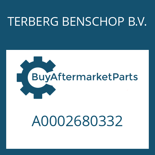 A0002680332 TERBERG BENSCHOP B.V. SHAFT