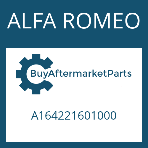 A164221601000 ALFA ROMEO 4 HP 18