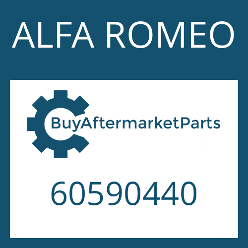 60590440 ALFA ROMEO 4 HP 18